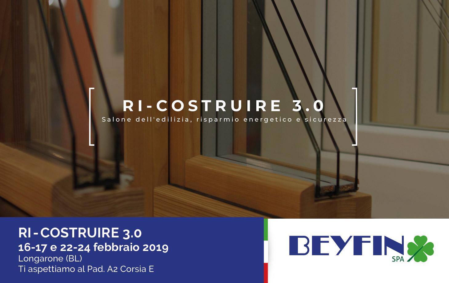 Beyfin - Ri-costruire 3.0: salone dell'edilizia - Longarone