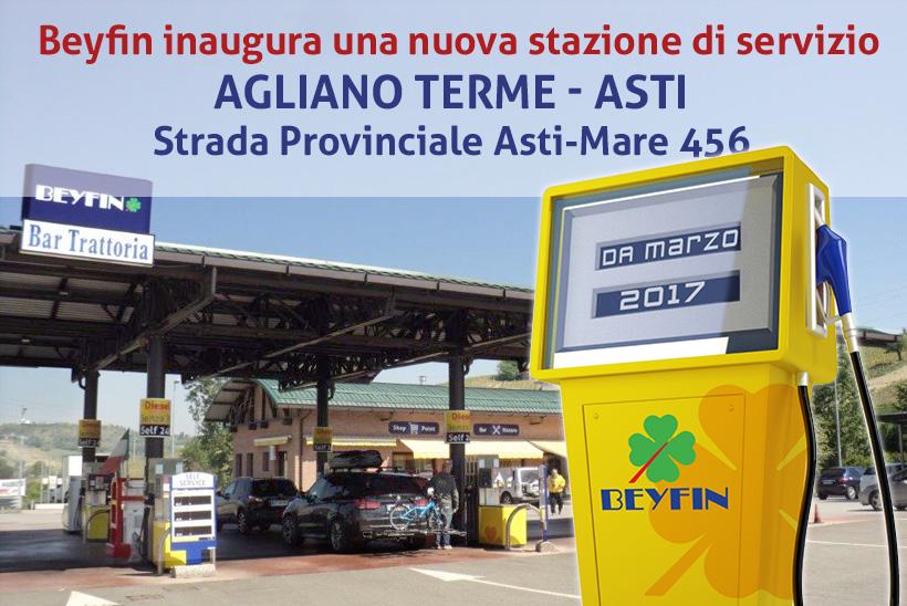 Beyfin - stazione di servizio distributore Agliano Terme