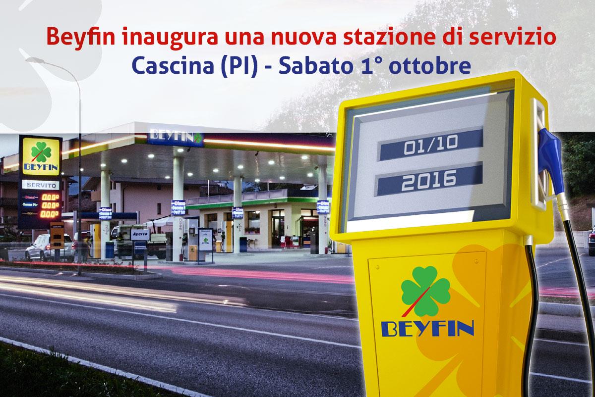 Beyfin - nuova stazione di servizio - Cascina